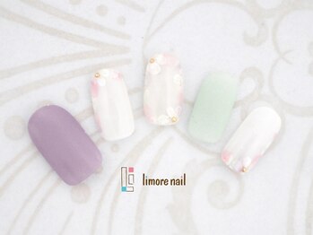 リモアネイル(limore nail)/パステルフラワー☆