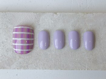 カラ ネイル 中津店(calla nail)/パープルネイル