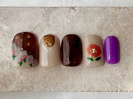 あったかflower nail♪