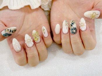 アルティノ ネイル ガーデン(altino nail garden)/成人式ネイル/和柄ネイル/正月