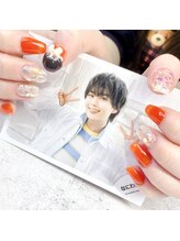 爪屋べっぴん堂/なにわ男子推しネイル