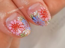 ネイルフロンティア 吉祥寺(NAIL FRONTIER)/手描きフラワー14980円