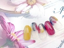 フルールソンネイル(fleur son nail)/3月シンプルアート