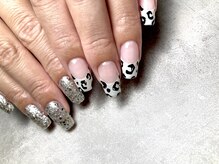 ラキネイル(LAKI Nail)の雰囲気（フレンチネイル×アニマル柄でおしゃれネイル♪）