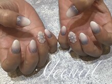 アクイユ 銀座店(ACCUEIL)/ブルーラメグラデーション