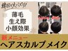 新登場ヘアスカルプメイク！分け目・つむじを自然カバー90分¥90,000→¥35,000