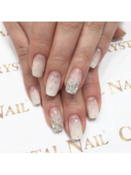 クリスタルネイル ボンベルタ橘店(CRYSTAL NAIL)/グラデーションネイル