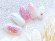 ネイルアンドアイラッシュ ボネール 銀座店(lash Bounail)/花　フラワー　春