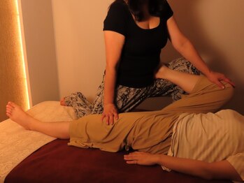 杏/ストレッチ♪