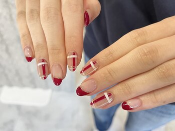 ココネイル(Koco Nail)/チェック柄デザイン