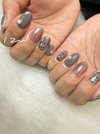 ツイードネイル