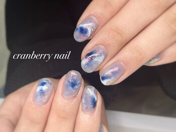クランベリーネイル 代官山 恵比寿(cranberry nail)/4月【定額デザインB】