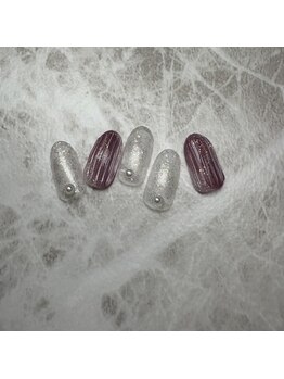 ネイルサロン エーナイン ちとせモール店/ニュアンス定額デザイン