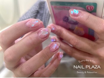 ネイルプラザ 河原町OPA店(NAIL PLAZA)/うるうるチーク