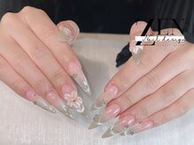 ゼン ネイル デザイン 池袋(ZEN NAIL DESIGN)/ 長さだしやり放題×つけ放題