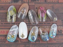 ネイルアンドアイラッシュ テラ 明石店(nail&eyelash Terra)/オフ+ケア付☆定額コース