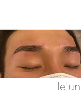 ルアン 表参道店/メンズ美眉毛スタイリング