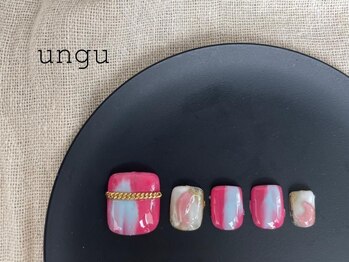 ザラボアングゥ(The Labo ungu)/7月フットネイル定額デザイン