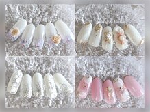 フローラ(_Flora)の雰囲気（ニュアンス /ビジュ/デザイン100種類以上/結婚式/持ち込み/推し）