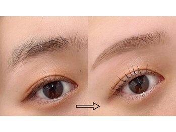 プリティアイ(pretty eye)/眉毛とマツパでこんなに変わる！