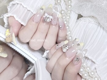 リンドネイル バイ モカ アンド ララ(Lind nail by moca and LaLa)/【mizuki】イエローネイル