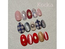 Instagramに随時お客様ネイルをあげています！kocka_nail_