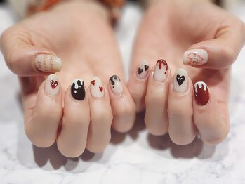 アミックスネイル(Amix nail)/バレンタインネイル