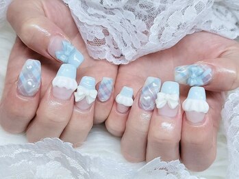 ベティネイル アイラッシュ(Betty Nail)/3Dリボンメンカラネイル ジェル