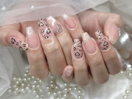 【Rika】ハート豹柄