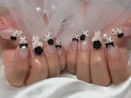 ドットフレンチネイル♪