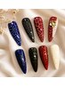 【ジェル】ひび割れデザインネイル￥8500円