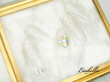アンベリール 横浜店(Embellir)/(781)リーフストーンラメグラ