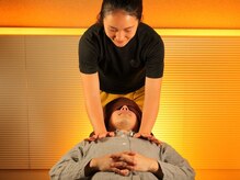 コリとり名人 癒庵/うつ伏せだけでなく仰向けでも可