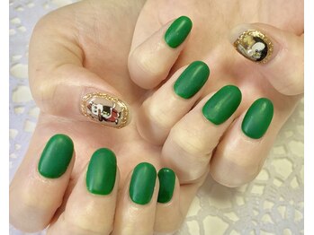 アンベリィ ネイル(embellie nail)/絵画風ムーミン