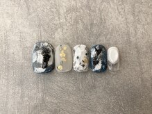 カラネイル 南森町店(calla nail)/漆喰×マットネイル