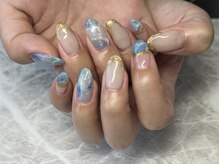 ケーネイル(Knail)/夏のニュアンスネイル
