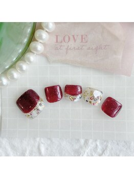 マハロネイル(Mahalo Nail)/フットネイル 定額コース¥10980