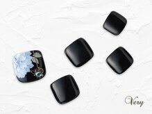 ヴェリー 六本木ヒルズ店(Very)/フラワーネイル／パラジェル