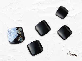 ヴェリー 六本木ヒルズ店(Very)/フラワーネイル/パラジェル