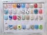 【Foot】New夏デザイン追加★親指アートコース7980円★オフドライケア無料