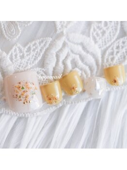 パラジェルフラワーネイル