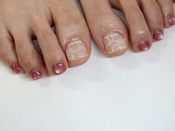 アンドラッシュ 駒込駅前店(and lash)の写真/【駒込駅1分】シンプルから個性派まで幅広くお任せできる圧倒的なデザイン力♪痛ネイルや持ち込みも可能◎