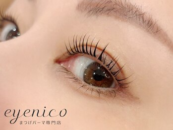 アイニコ 熊本下通店(eyenico)の写真/［熊本/まつげパーマ/パリジェンヌ/眉毛］丁寧なカウンセリングで初めての方に!流行りの『束感マツパ』も♪