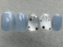 ネイルメゾン 天神店(NAIL MAISON)/水光マグネット星￥6000
