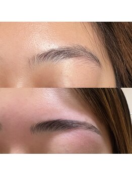 マリブヘアリゾート 伊勢崎本店(malibu hair resort)の写真/【毛流れ眉パーマ×眉ワックス脱毛】1人1人に合わせた『骨格診断』で『似合う眉×なりたい眉』を叶えます☆
