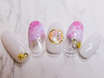 ミンクスタイル 浜松町店/ドロップアートネイル