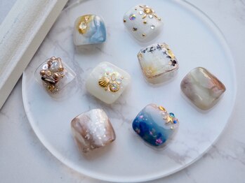 ネイル スパ ココプラス(Nail spa Cocoplus)/初夏にぴったり♪フットネイル