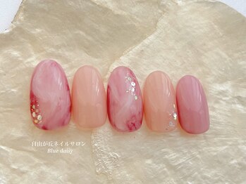 ブルーデイジー(Blue daisy)/過去の定額アートコース