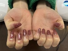 ネイルサロンファストネイルプラス 新宿店(FAST NAIL PLUS)/春ネイル2023【ラメワンカラー】