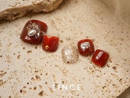 1月　foot monthly design